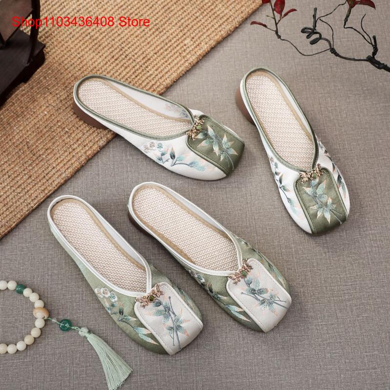 New Embroidered Slippers for H - Ethnic Fashion Style review and price