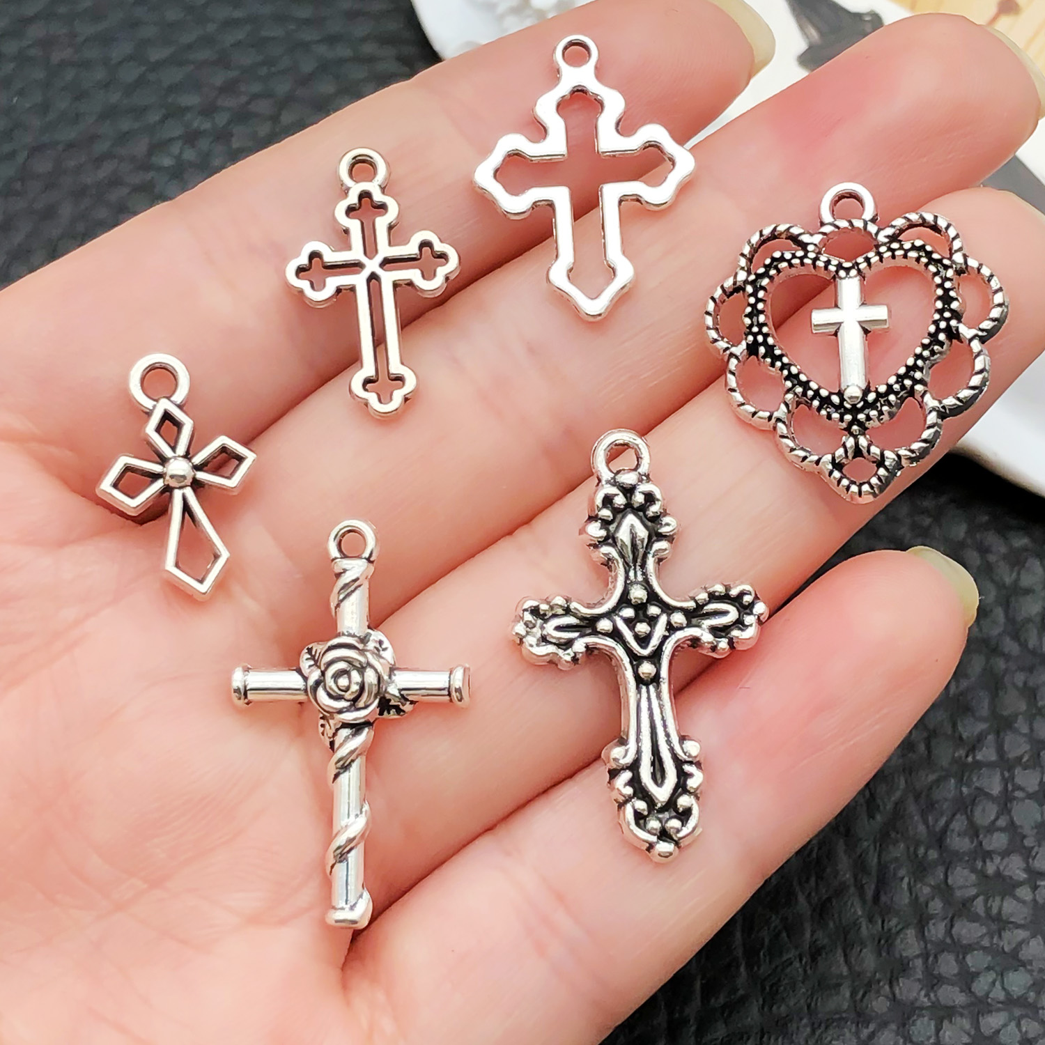52pcs Assorted Cross Pendants  - Ethnic Fashion Style review and price