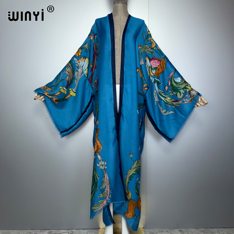WINYI Africa boho kimono maxi  - Kaftan Women Boho review and price