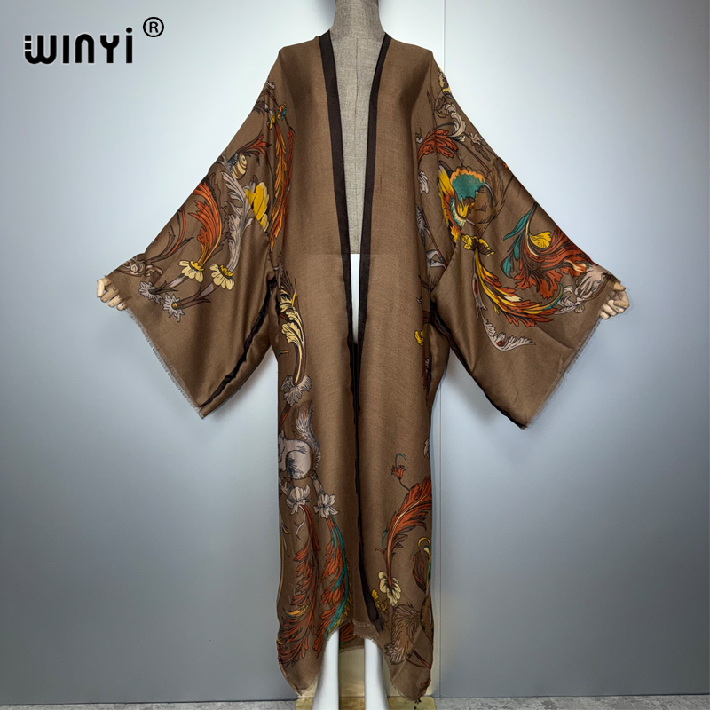 WINYI Africa boho kimono maxi  - Kaftan Women Boho review and price