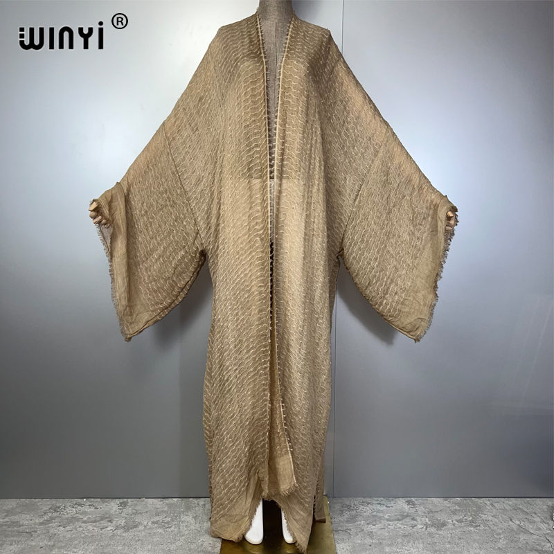 WINYI Geometric print kimono k - Kaftan Women Boho review and price