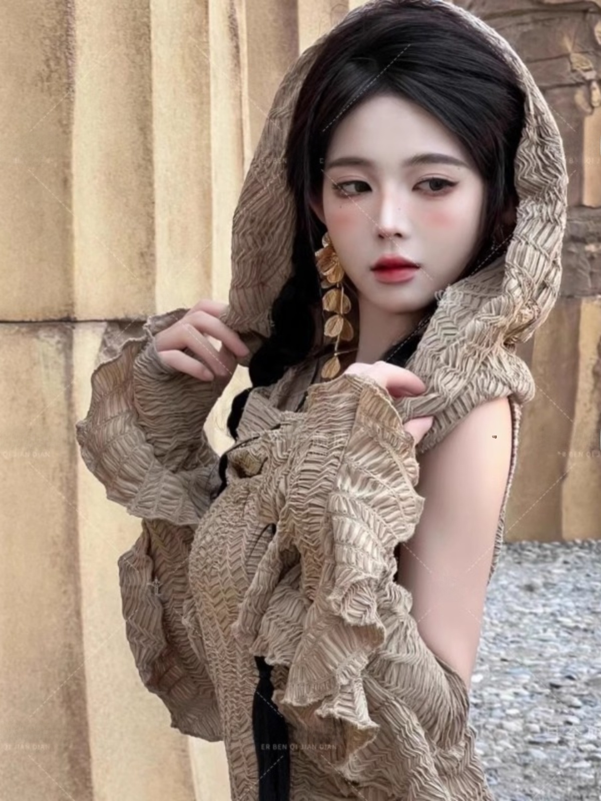 Desert  Themed Long Dress Wome - Ethnic Clothing & Online Fashion Store Khaadi Pk review and price