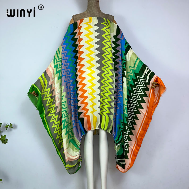 WINYI Women Sexy one Neck maxi - Kaftan Women Boho review and price
