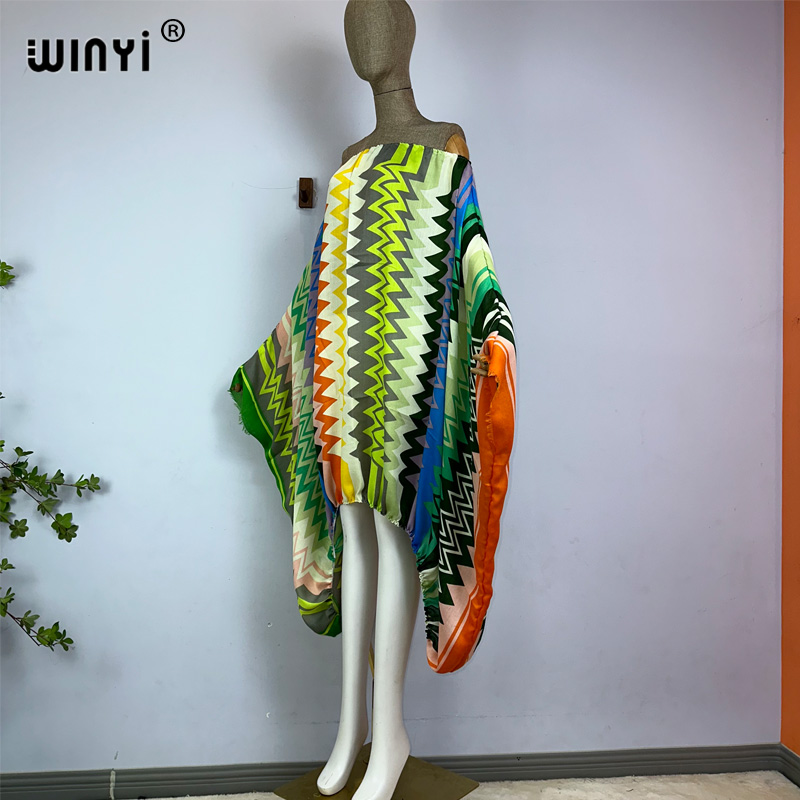 WINYI Women Sexy one Neck maxi - Kaftan Women Boho review and price