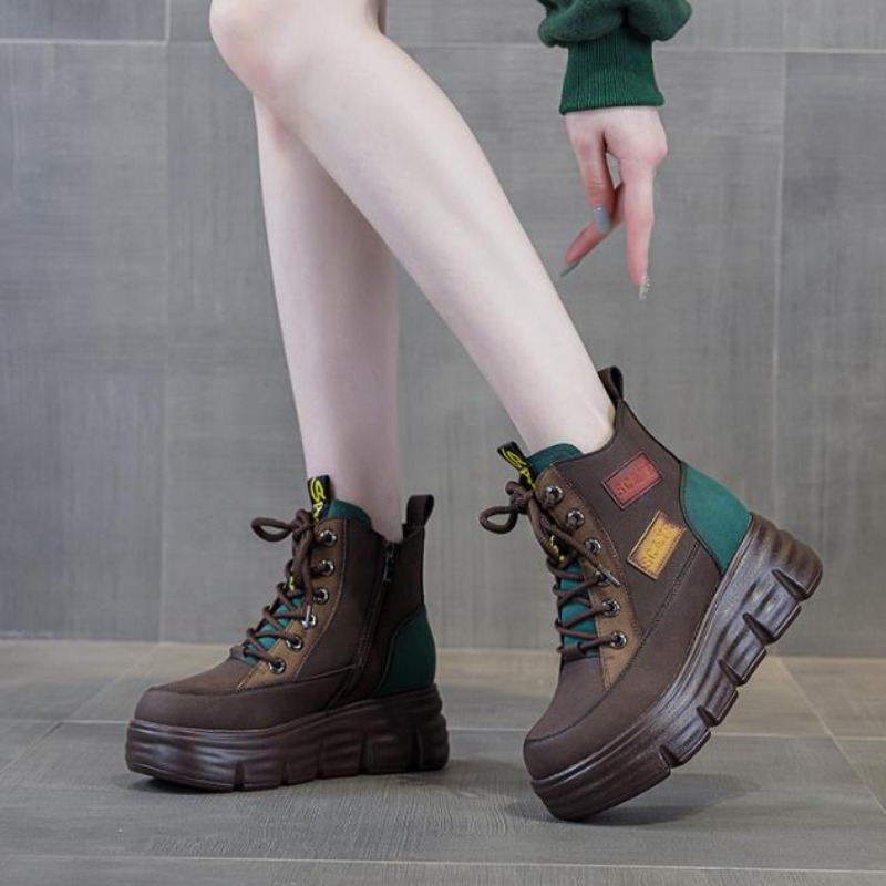 Women Platform Boots Winter Fa - Winter Ethnic Fashion For Women review and price