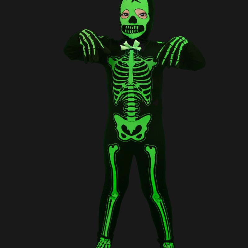 Black Glowing Skeleton Costume - Ethnic Clothing & Online Fashion Store Khaadi Pk review and price