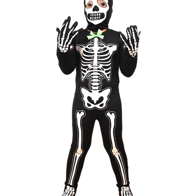 Black Glowing Skeleton Costume - Ethnic Clothing & Online Fashion Store Khaadi Pk review and price