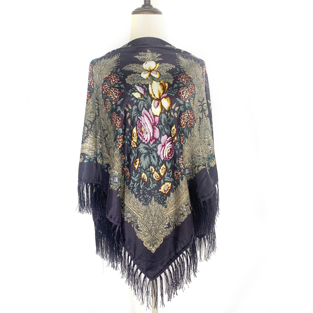 130*130cm Ethnic Style Russian - Winter Ethnic Fashion For Women review and price