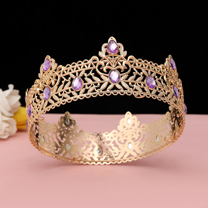 Round Wedding King Tiara Headp - Ethnic Fashion Imports review and price