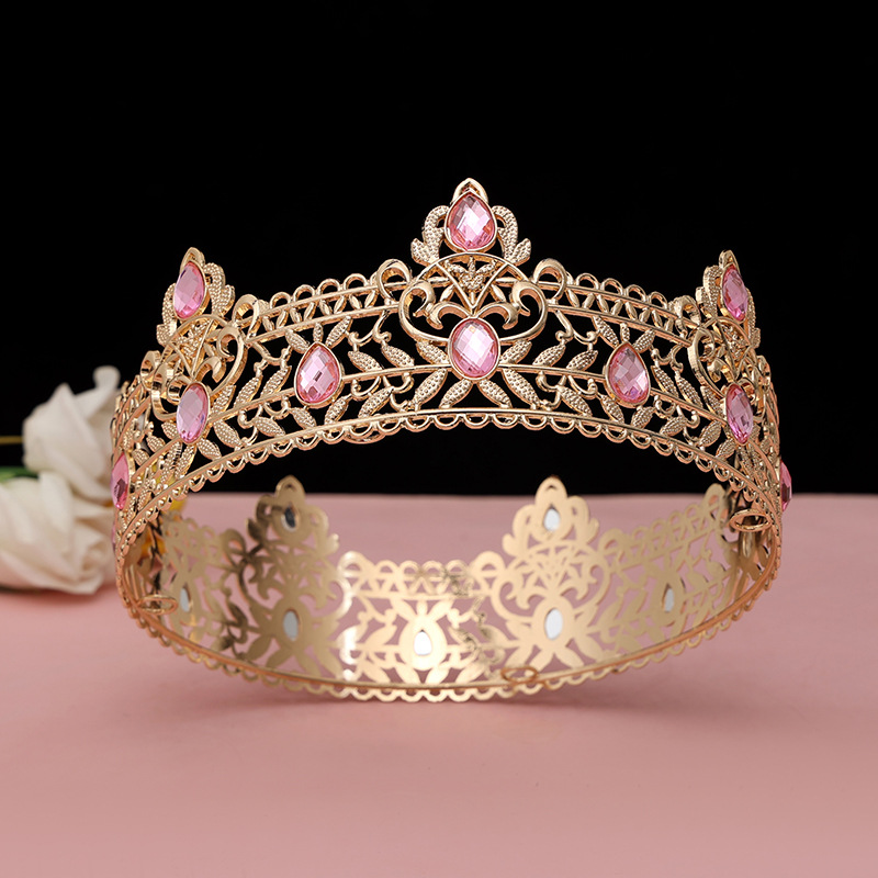 Round Wedding King Tiara Headp - Ethnic Fashion Imports review and price