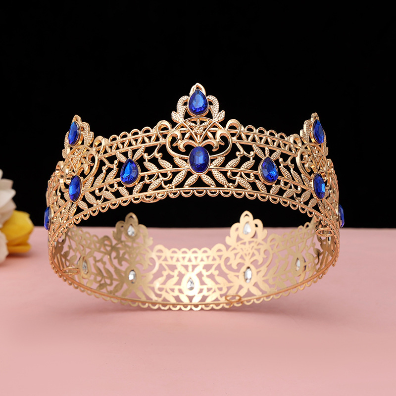 Round Wedding King Tiara Headp - Ethnic Fashion Imports review and price